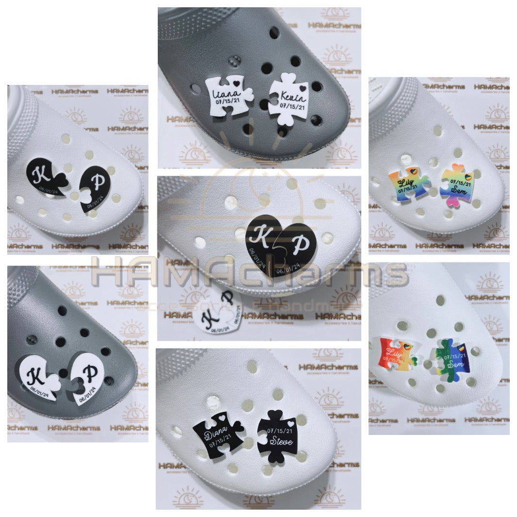 Valentines Day Croc Charms, Valentine Day Shoe Charms