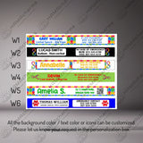 Custom Medical Alert Keychain Wristlet,Autism Awareness,Medical Alert,Emergency,Safety Kids,In Case of Emergency,If Lost Please Call Bag Tag