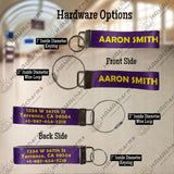 Custom Name Tag for Luggage Tag,Bag Tag,Carry On Suitcase Name Tag,One Sided or Double Sided Luggage Tag, Travel Accessories, Travel Gifts