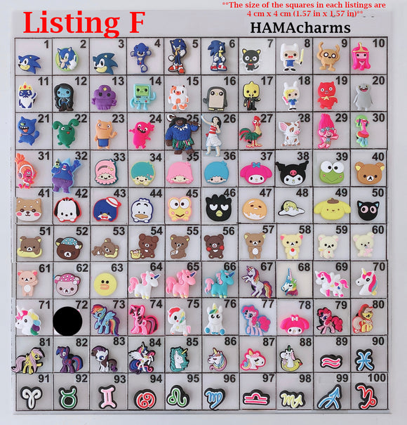 LISTING F