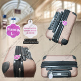 Customized Double Sided Carry-On Luggage Travel Bag Name Address Tag, Luggage Bag Name Tag, Customized Travel Bag Name Address Tag.