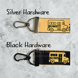 Personalized Bus Rider Bag Tag, Car Rider Bag Tag, Bus Rider Keychain, Back to School, Bus Rider Backpack Tag, Bus Rider Backpack Keychain (Copy)