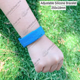 Custom Engraved Child Safety Silicone Bracelet Kid's ID Bracelet /If Lost Please Call/Kids Safety/ If Found Call/Emergency/Autism Awareness