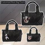 Custom Photo Bag Charm: Personalized Pet, Dog, Cat Face, Cut Out Photo, Any Photo, Custom Photo Bag Hanger, Custom Bag Charm