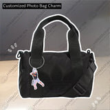 Custom Photo Bag Charm: Personalized Pet, Dog, Cat Face, Cut Out Photo, Any Photo, Custom Photo Bag Hanger, Custom Bag Charm