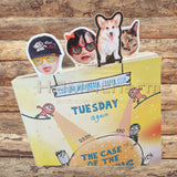 Customized Photo Face-Head Bookmark Paper Clip, Funny Photo Head, Your Own Photo, Logo, Custom Dog, Cat,Your Pet's Photo Bookmark Paper Clip