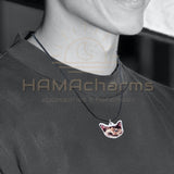 Customized Your Photo FACE HEAD Photo Pendant + 18" or 20" Necklace String Pendant