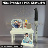 Custom Mini Cut Out Photo Standee, Mini Photo Statuette, Funny Gift, Birthday Gift, Gift for Her, Gift for Him, Gift for Mom, Office Gift
