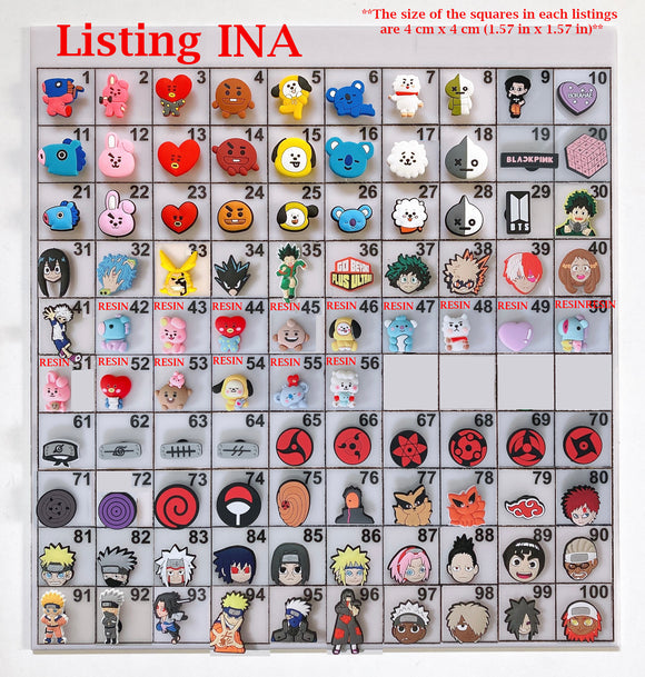 LISTING INA