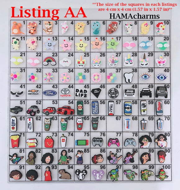 LISTING AA