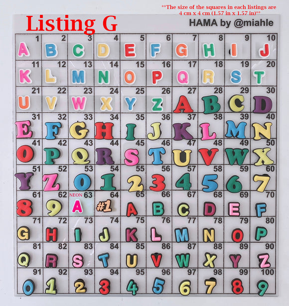 LISTING G