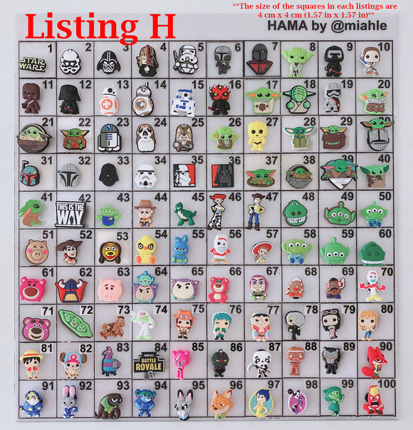 LISTING H