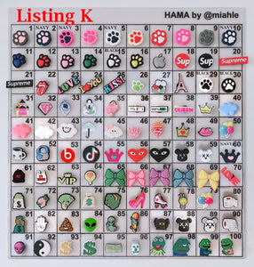 LISTING K