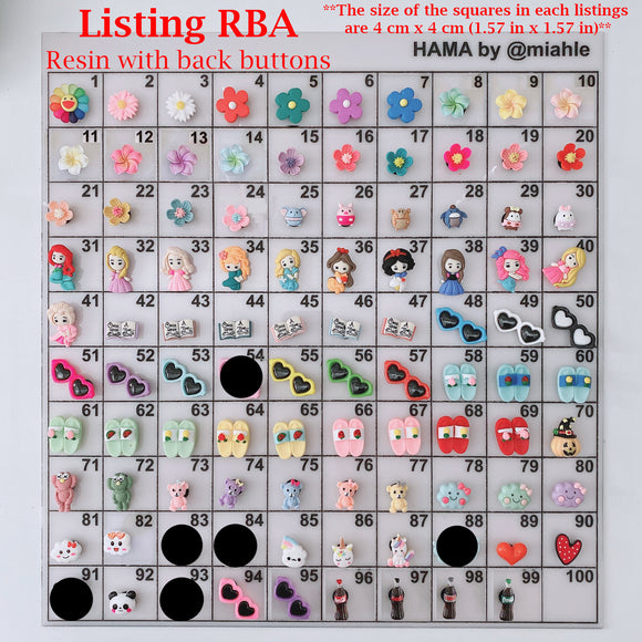 LISTING RBA