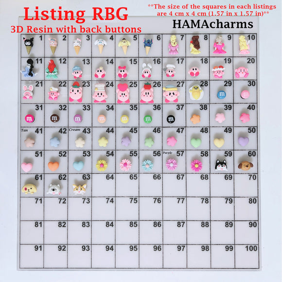 LISTING RBG